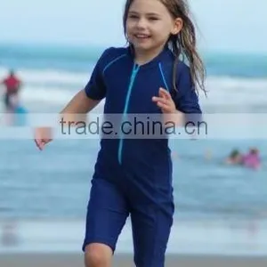 Girl Short Sleeve Children s Swimwear thumbnail-1