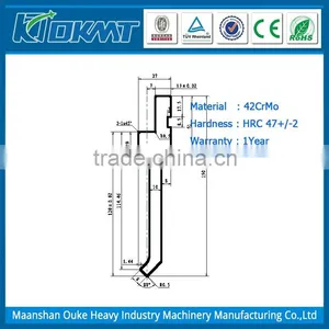 Professional Manufacturer Press Brake Upper Die thumbnail-1