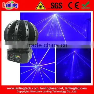 DJ Light | 72 Blue Fat Laser | Laser Disco Light Ball thumbnail-1