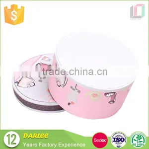 Professional OEM Custom Size Printing Round Cylinder Paper Gift Diy Hat Box thumbnail-2