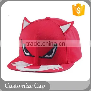 Wholesale Two Tone 100% Acylic Flat Brim Bulk Snapback Caps thumbnail-1