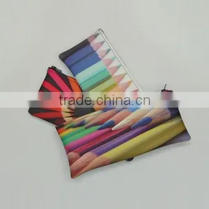 Waterproof Light Neoprene Zipper Custom Pencil Bag thumbnail-4