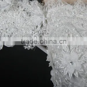 RSW876 Removable Tulle Overskirt Wedding Dresses 2015 China For Fat Woman In Dubai With Detachable Train thumbnail-4