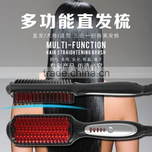 Professional Ceramic Electric Hair Curling Brush thumbnail-1