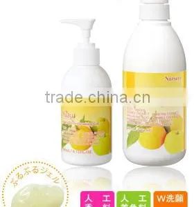 Cleansing Gel Skin Care & UV YUZU Nersry 180ml Made in Japan thumbnail-1