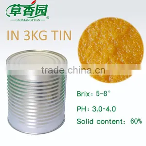 Mandarin Orange Sacs in Syrup of 3kg Tin 60% thumbnail-1