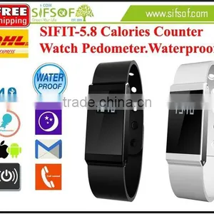 SIFIT-5.8 Calories Counter Watch Pedometer High Tech.IOS APP Pedometer.Calories Counter Watch Pedometer High Tech thumbnail-1