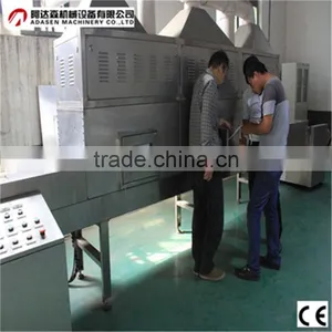 Tunnel Conveyor Belt Type Stainless Stell Barley Roasting Machine/Microwave Barley Roaster thumbnail-6