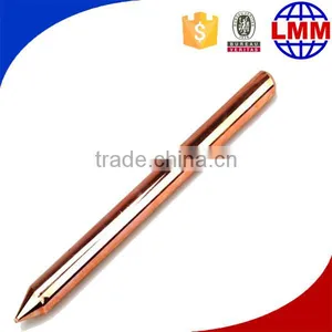 High Voltage Solid Copper Bonded Steel Ground Rod thumbnail-3