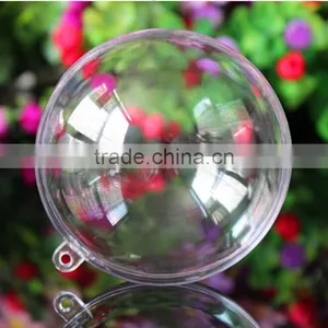 High Quality Plastic Transparent Xmas Ball (Colorful Transparent) thumbnail-5