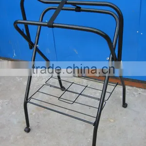 Saddle Rack With Wheel,Saddle Stand,western Saddle Rack, Folding Saddle Rack New Type thumbnail-1
