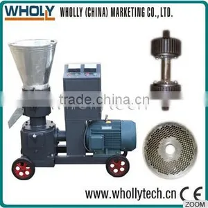 Small Output Flat Die Biomass Wood Pellet Machine Price thumbnail-1