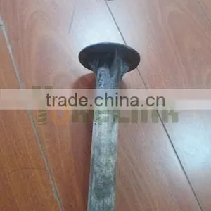 Round Head Fin Neck Bolt 1"X48" thumbnail-1