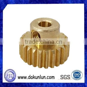 CNC Turning Customzied Brass Pinion/Brass Gear thumbnail-1