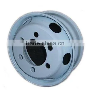 China Auto Parts Tubeless Truck Rim Steel 19.5" thumbnail-1