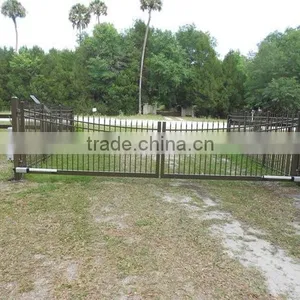 Wrought Iron/galvanized Powder Coated Steel/Iron Security Gates thumbnail-5