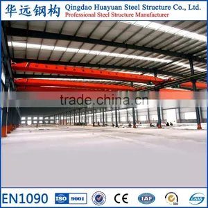 France Wide Span Prefabricated Steel Structural Workshop Building thumbnail-5