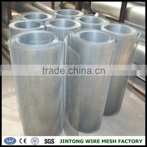 Galvanized Expanded Metal Mesh /diamond Expanded Sheet Metal Rolls thumbnail-1