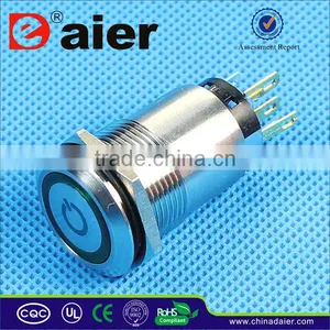 19mm Waterproof Switch 12v Illuminated thumbnail-1