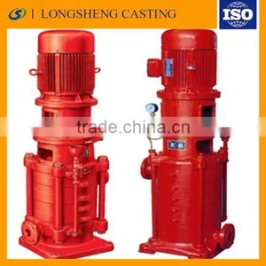 ISO Certificate Cast Iron Fire Fighting Water Pump Red Color thumbnail-1