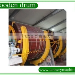D4.2XL4.5 Leather Wooden Drum for Soaking Liming Tanning thumbnail-1