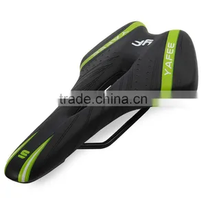 YAFEE - 1019 Sports Bicycle Saddle MTB Prolong Saddle PU Leather Hollow Saddle Racing Bicycle Parts thumbnail-4