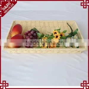 New Style High Quality Plastic PP Fruit Vegetable Basket Cheap Price thumbnail-1