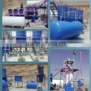 Fully Automatic Tyre Pyrolysis Oil Distillation Plant thumbnail-1