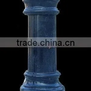 NATURAL JET BLACK MARBLE PEDESTALS thumbnail-1