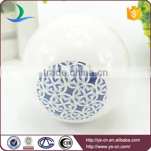Blue Stripe Ball Design With Modern Style Decoration,low Price Hot Ceramic Decoration thumbnail-3