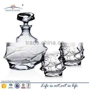High Quality Whiskey Drinking Set Bohemia Crystal Whiskey Set thumbnail-1