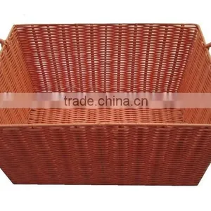 Wholesale Plastic Bread Baskets Plastic Woven Basket thumbnail-2