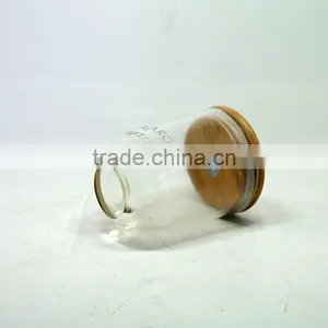 Round Bottom Clear Glass Candle Jars Candle Holders Wholesale thumbnail-3