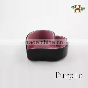 Handmade Heart Shaped Cylinder Glass Vase, Colored Small Unique Wedding Use Vase thumbnail-2