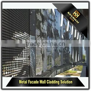 Manufacturer Perporated Stainless Steel Sheet Exterior Decorative Wall Panel thumbnail-3