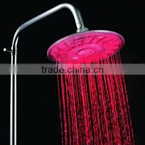 Big Rainfall LED Temperature Sense Control Electric Shower Head, LED Overhead LED Ceiling Shower Head Factory Cheap Price thumbnail-4