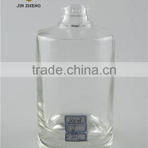 500ml 0.5L Empty Transparent Glass Vodka Wine Bottle Vodka Bottles thumbnail-1