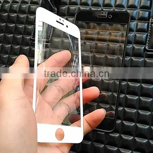 Glossy Carbon Fiber Tempered Glass Screen Protector for IPhone 6 thumbnail-6