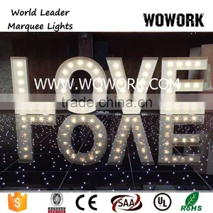 LED Letter Light for Rental in Events thumbnail-2