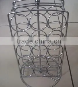 Hangzhou New Hot Metal Mesh 70K- Cup Capacity Two-tier Coffee Cup Pod Drawer Holder Tea Cup Capsule Metal Holder thumbnail-2