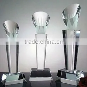 Custom Blank Crystal Award Trophy Horse Trophy thumbnail-1