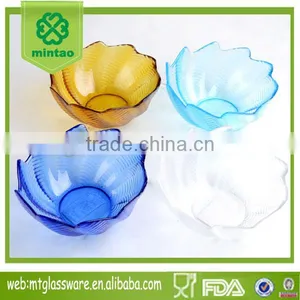 Hot Sale Mini Colorful Glass Bowl Charger Plates thumbnail-1