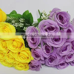 Vente en Gros de Roses Artificielles Fabriquees en Chine thumbnail-2
