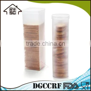 NBRSC 2-Piece Stackable Transparant Biscuit Plastic Storage Container Cookie Boxes Wholesale thumbnail-3