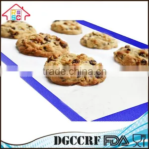 Heat Resistant Silicone Glass Fiber Baking Mat For Oven thumbnail-1