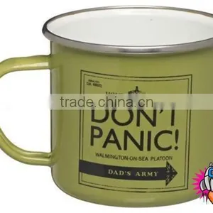 Customized Enamel Mug CAMPING TEA COFFEE MUG CUP thumbnail-2