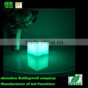 Led Cube Stool thumbnail-1