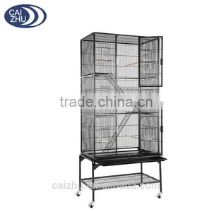 Large 3 Layers Platform Chinchilla Sugar Glider Cockatiel Parrot Bird Cage thumbnail-3