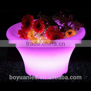 Outdoor Portable Lighting Led Fruit Pot,led Plastic Pot for Bar/party thumbnail-4