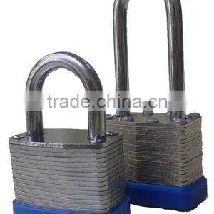 50mm/60mm Keyed Different or Keyed Alike Solid Aluminium Laminated Padlock With Hardened Chrome-plated Steel Shackle thumbnail-4